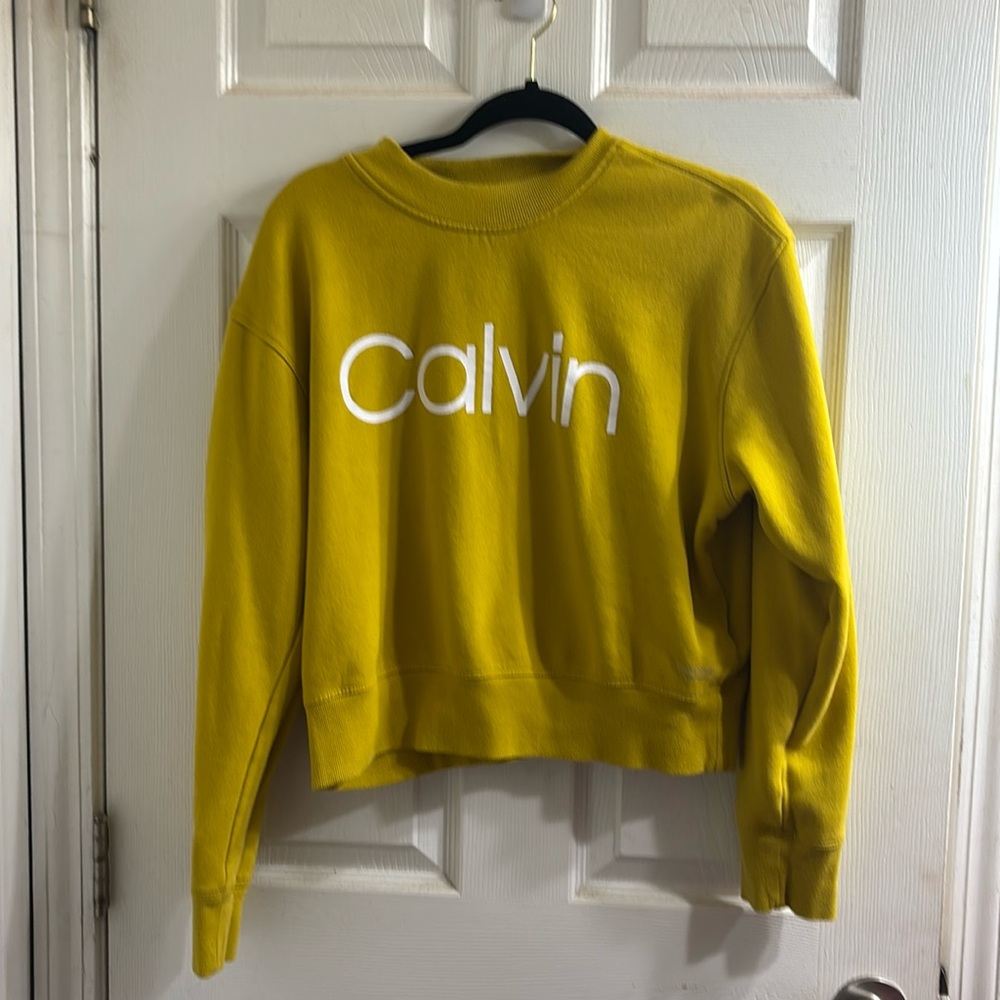 Calvin Klein cropped crew neck